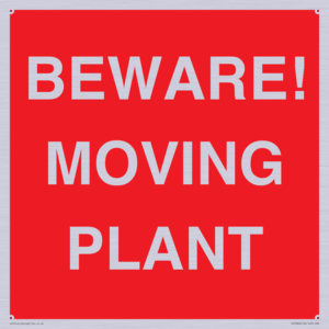BEWARE! MOVING PLANT